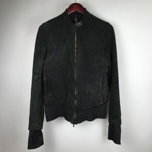 Isaac Sellam Lambskin and cashmere jacket